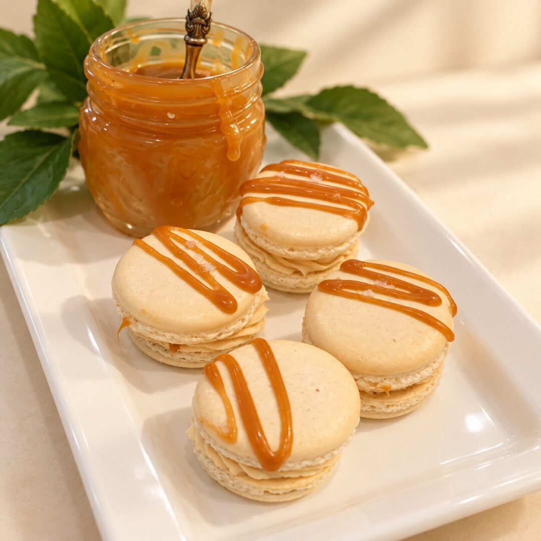 Caramel Macarons